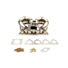 HP-Series Honda Civic D15 D16 Ram Horn Equal Length T3 Turbo Manifold 