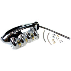 Nissan S14 SR20DET Intake Manifold, Aluminum Casting, Chrome Plated